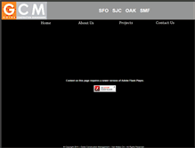 Tablet Screenshot of gcmbuilders.com